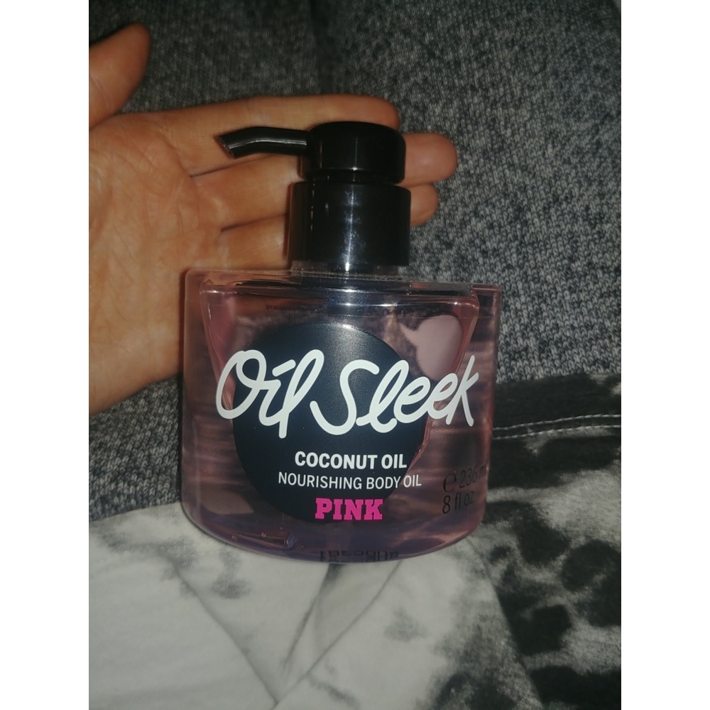 Pink coconut oil